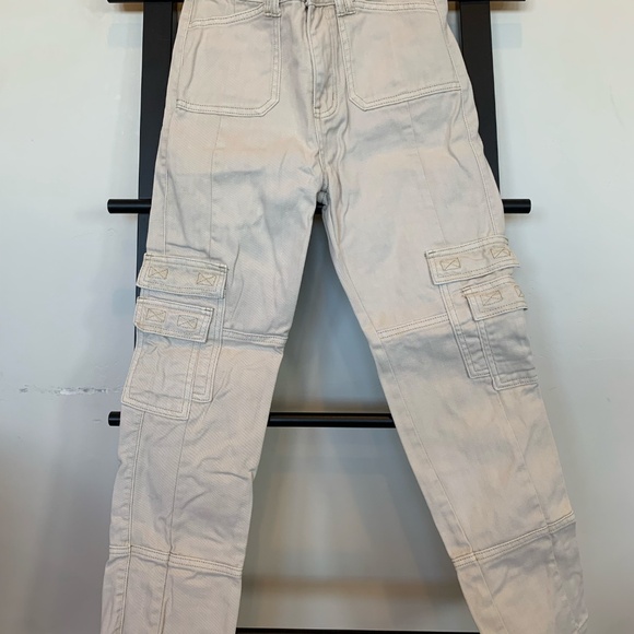 Lioness Stacey Cargo Jean in Beige - Picture 2 of 4